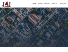 Tablet Screenshot of jjfireprotection.com